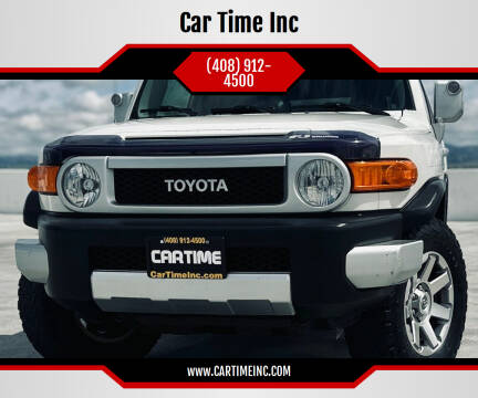 2014 Toyota FJ Cruiser for sale at Car Time Inc in San Jose CA
