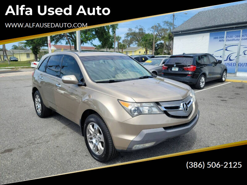 2007 Acura MDX for sale at Alfa Used Auto in Holly Hill FL