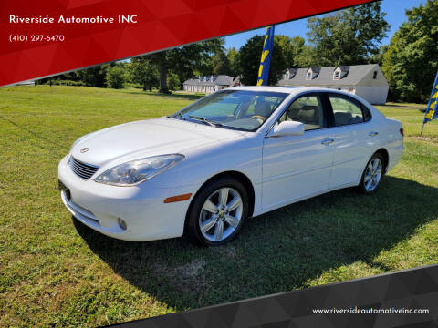 2005 Lexus ES 330 for sale at Riverside Automotive INC in Aberdeen MD