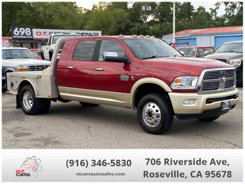 2012 RAM 3500 for sale at OT CARS AUTO SALES in Roseville CA