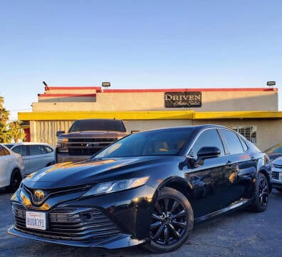 2018 Toyota Camry for sale at Driven Auto Sales in Coachella CA