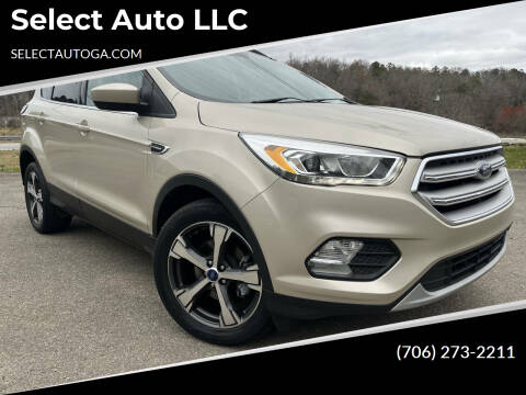 2018 Ford Escape for sale at Select Auto LLC in Ellijay GA