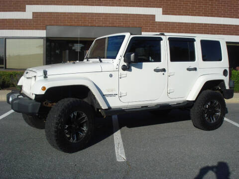 2010 Jeep Wrangler Unlimited for sale at DRIVE INVESTMENT GROUP automotive in Frederick MD