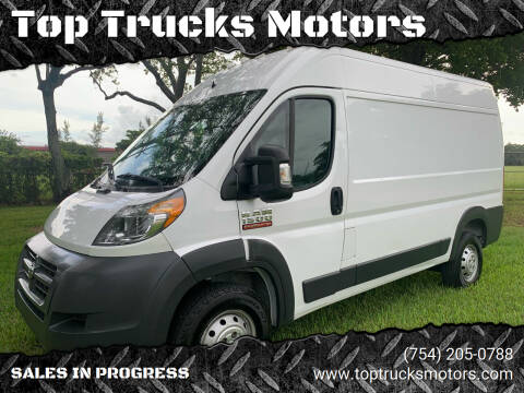 2017 RAM ProMaster Cargo for sale at Top Trucks Motors in Pompano Beach FL