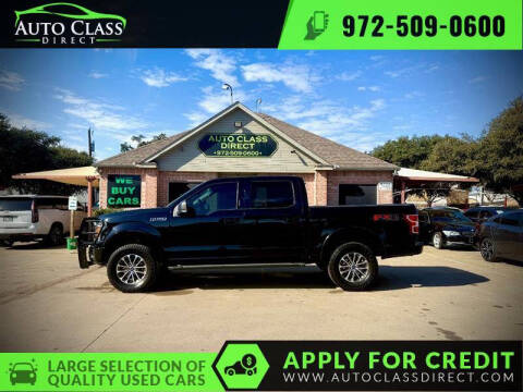 2018 Ford F-150 for sale at Auto Class Direct in Plano TX