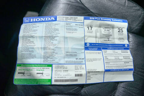 2010 Honda Odyssey Touring