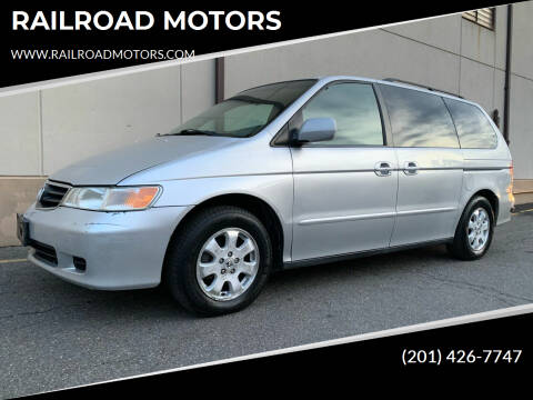 2002 Honda Odyssey for sale at RAILROAD MOTORS in Hasbrouck Heights NJ