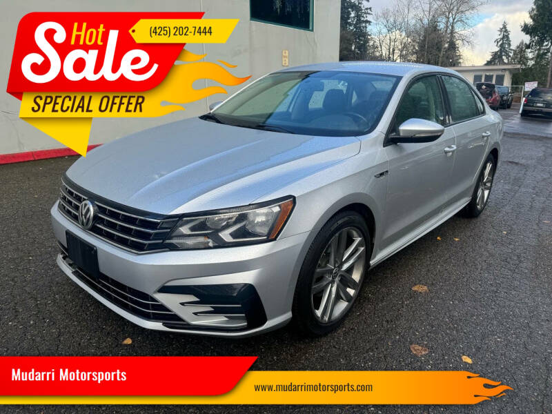 2018 Volkswagen Passat for sale at Mudarri Motorsports in Kirkland WA