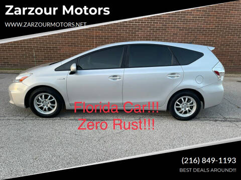 2012 Toyota Prius v for sale at Zarzour Motors in Chesterland OH