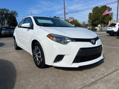 2015 Toyota Corolla for sale at Fiesta Auto Finance in Houston TX