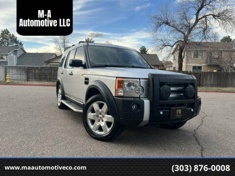 2006 Land Rover LR3 for sale at M-A Automotive LLC in Aurora CO