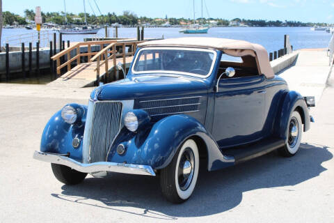 1936 Ford Deluxe Cabrolet for sale at Dream Machines USA in Lantana FL