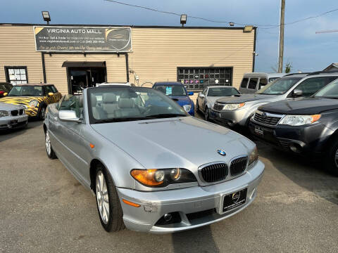 2004 BMW 3 Series for sale at Virginia Auto Mall in Woodford VA