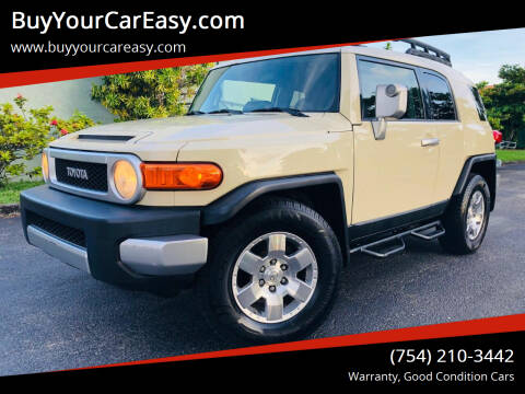 2008 Toyota FJ Cruiser for sale at BuyYourCarEasyllc.com in Hollywood FL