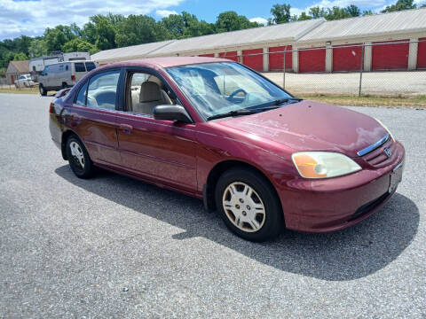 2002 Honda Civic for sale at Township Autoline in Sewell NJ