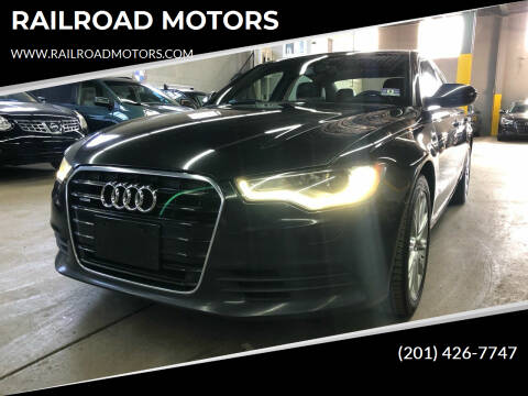 2014 Audi A6 for sale at RAILROAD MOTORS in Hasbrouck Heights NJ