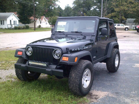 2006 Jeep Wrangler for sale at LAKESIDE MOTORS LLC in Houghton Lake MI
