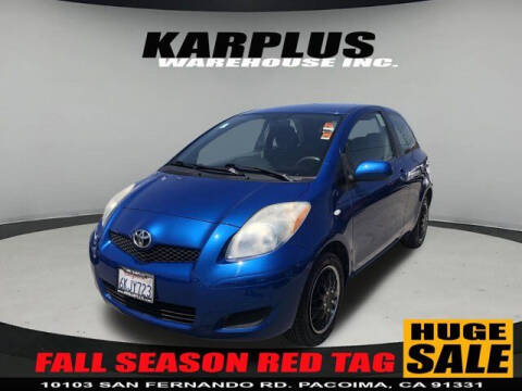 2009 Toyota Yaris for sale at Karplus Warehouse in Pacoima CA