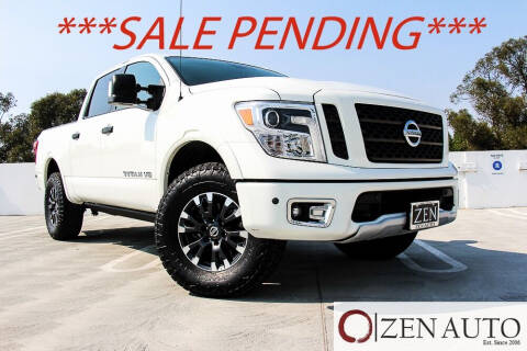 2018 Nissan Titan for sale at Zen Auto Sales in Sacramento CA