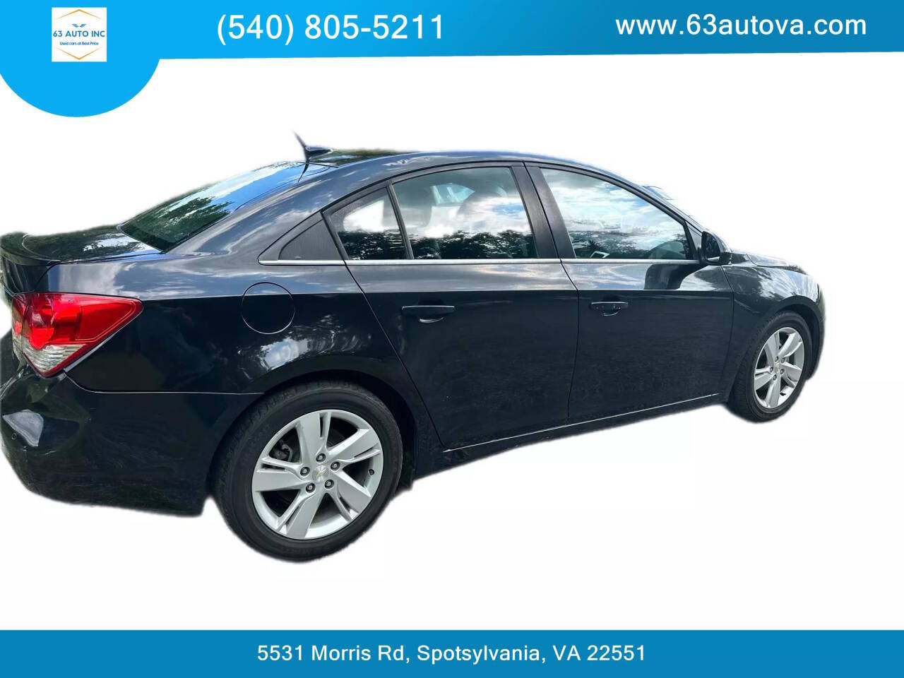 2014 Chevrolet Cruze for sale at 63 Auto Inc in Spotsylvania, VA