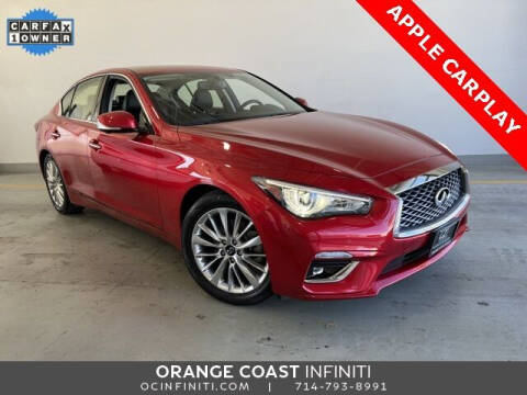 2021 Infiniti Q50 for sale at NewCenturyAutomotive.com - ORANGE COAST INFINITI in Westminster CA