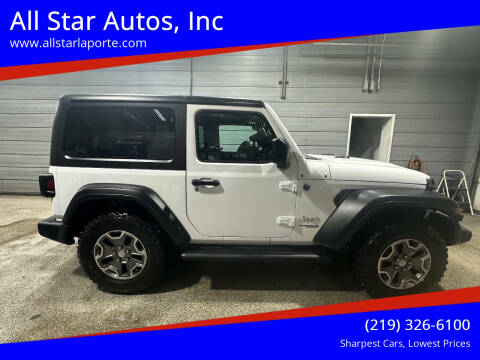 2020 Jeep Wrangler for sale at All Star Autos, Inc in La Porte IN