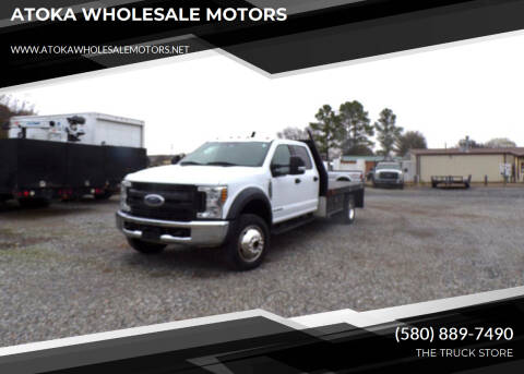 2019 Ford F-550 Super Duty for sale at ATOKA WHOLESALE MOTORS in Atoka OK