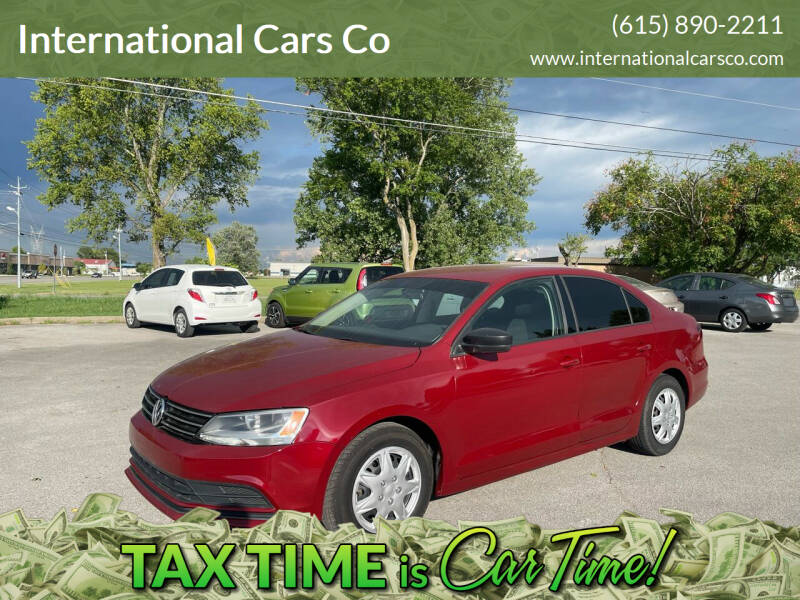 2016 Volkswagen Jetta for sale at International Cars Co in Murfreesboro TN