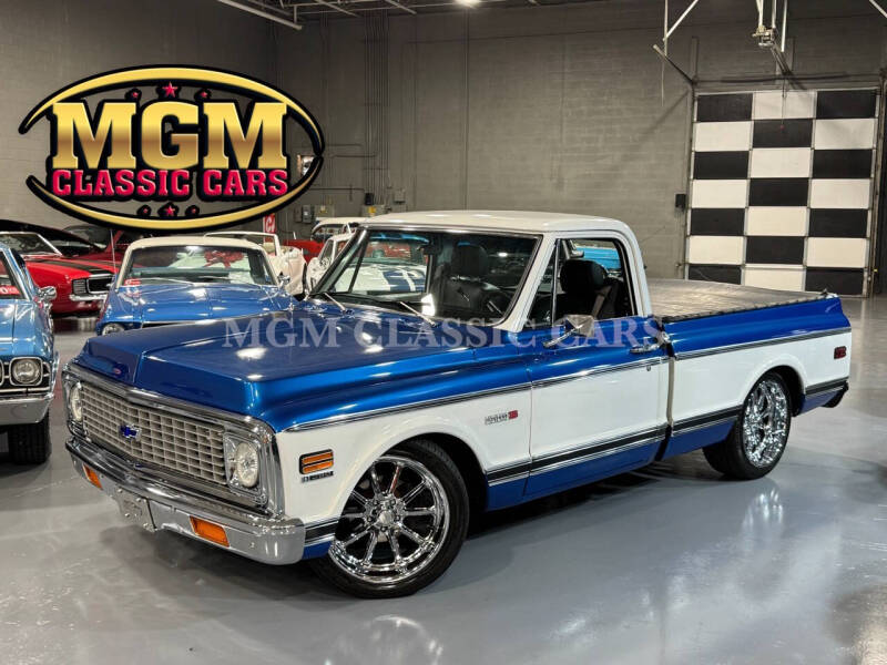 1972 Chevrolet C/K 10 Series for sale at MGM CLASSIC CARS in Addison IL