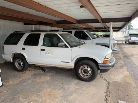 2000 Chevrolet Blazer for sale at Kann Enterprises Inc. in Lovington NM