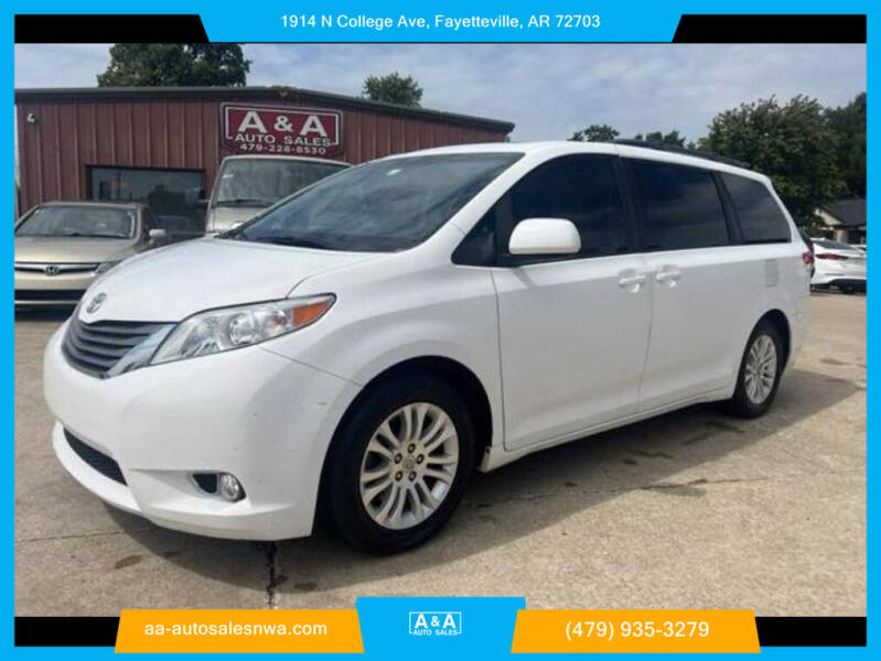 2011 Toyota Sienna for sale at A & A Auto Sales in Fayetteville AR