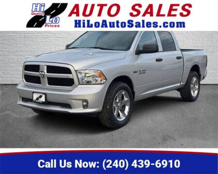 2018 RAM 1500 for sale at Hi-Lo Auto Sales in Frederick MD