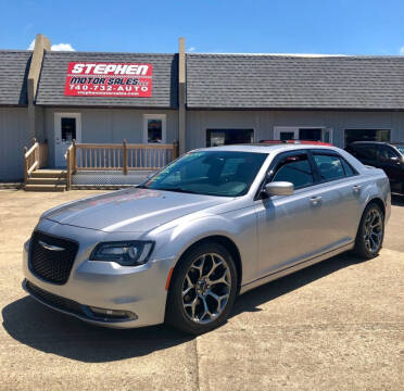 2015 Chrysler 300 for sale at Stephen Motor Sales LLC in Caldwell OH