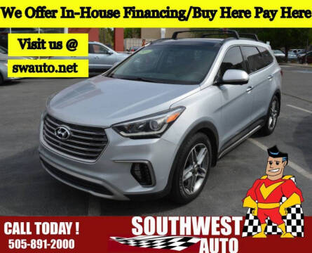 2017 Hyundai Santa Fe for sale at SOUTHWEST AUTO in Albuquerque NM