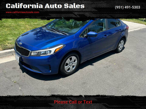 2017 Kia Forte for sale at California Auto Sales in Temecula CA