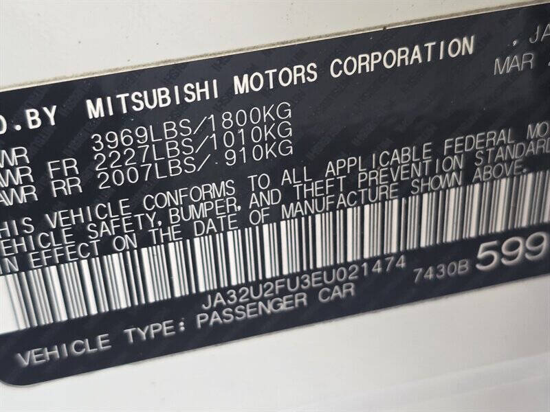 2014 Mitsubishi Lancer