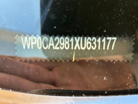 1999 Porsche Boxster