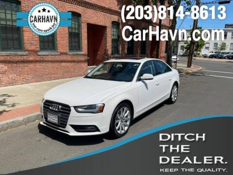 2013 Audi A4 for sale at CarHavn in New Haven CT