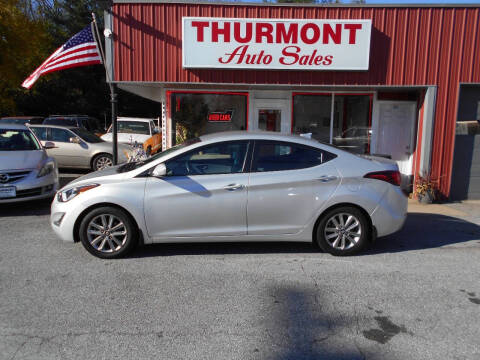 2016 Hyundai Elantra for sale at THURMONT AUTO SALES in Thurmont MD