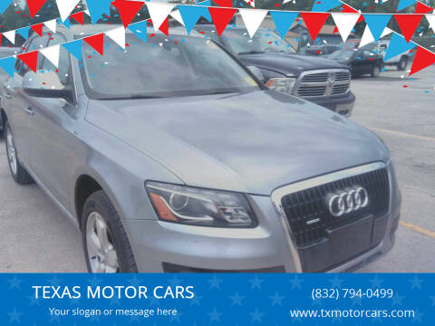 2010 Audi Q5 for sale at TEXAS MOTOR CARS in Houston TX