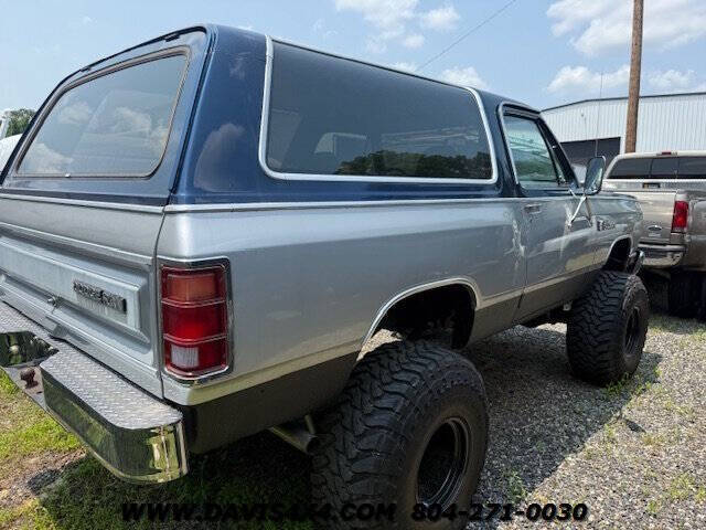 1987 Dodge Ramcharger 150