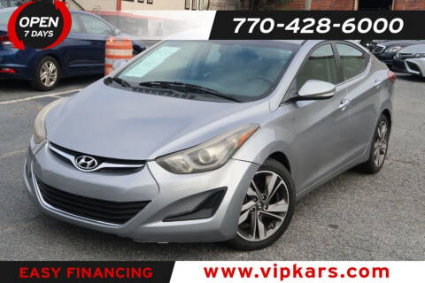 2015 Hyundai Elantra for sale at VIP Kars in Marietta GA