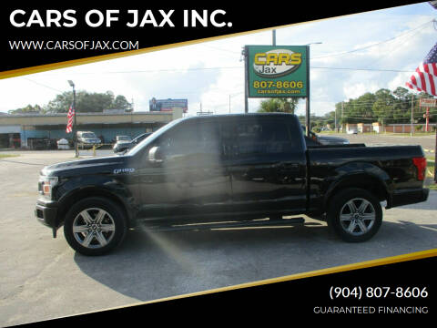 2018 Ford F-150 for sale at CARS OF JAX INC. in Jacksonville FL