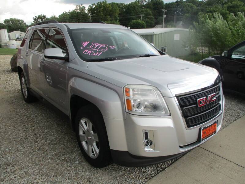 2010 GMC Terrain for sale at Schrader - Used Cars in Mount Pleasant IA