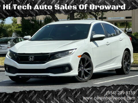 2019 Honda Civic for sale at Hi Tech Auto Sales Of Broward in Hollywood FL