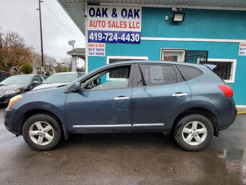 2013 Nissan Rogue for sale at Oak & Oak Auto Sales in Toledo OH