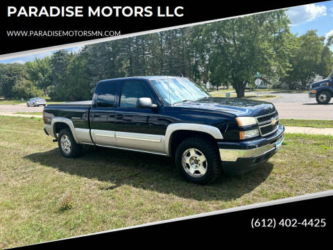 2006 Chevrolet Silverado 1500 for sale at PARADISE MOTORS LLC in Cambridge MN