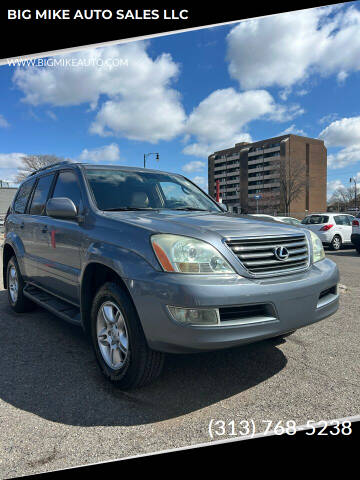 2007 Lexus GX 470 for sale at BIG MIKE AUTO SALES LLC in Lincoln Park MI