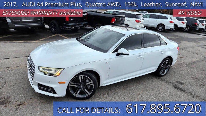 2017 Audi A4 for sale at Carlot Express in Stow MA