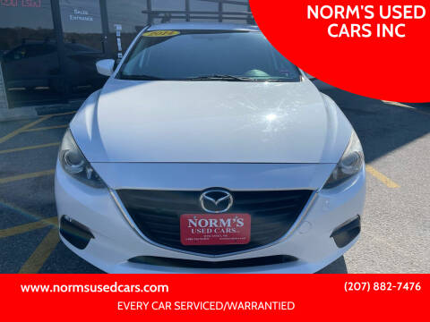 2014 Mazda MAZDA3 for sale at NORM'S USED CARS INC in Wiscasset ME